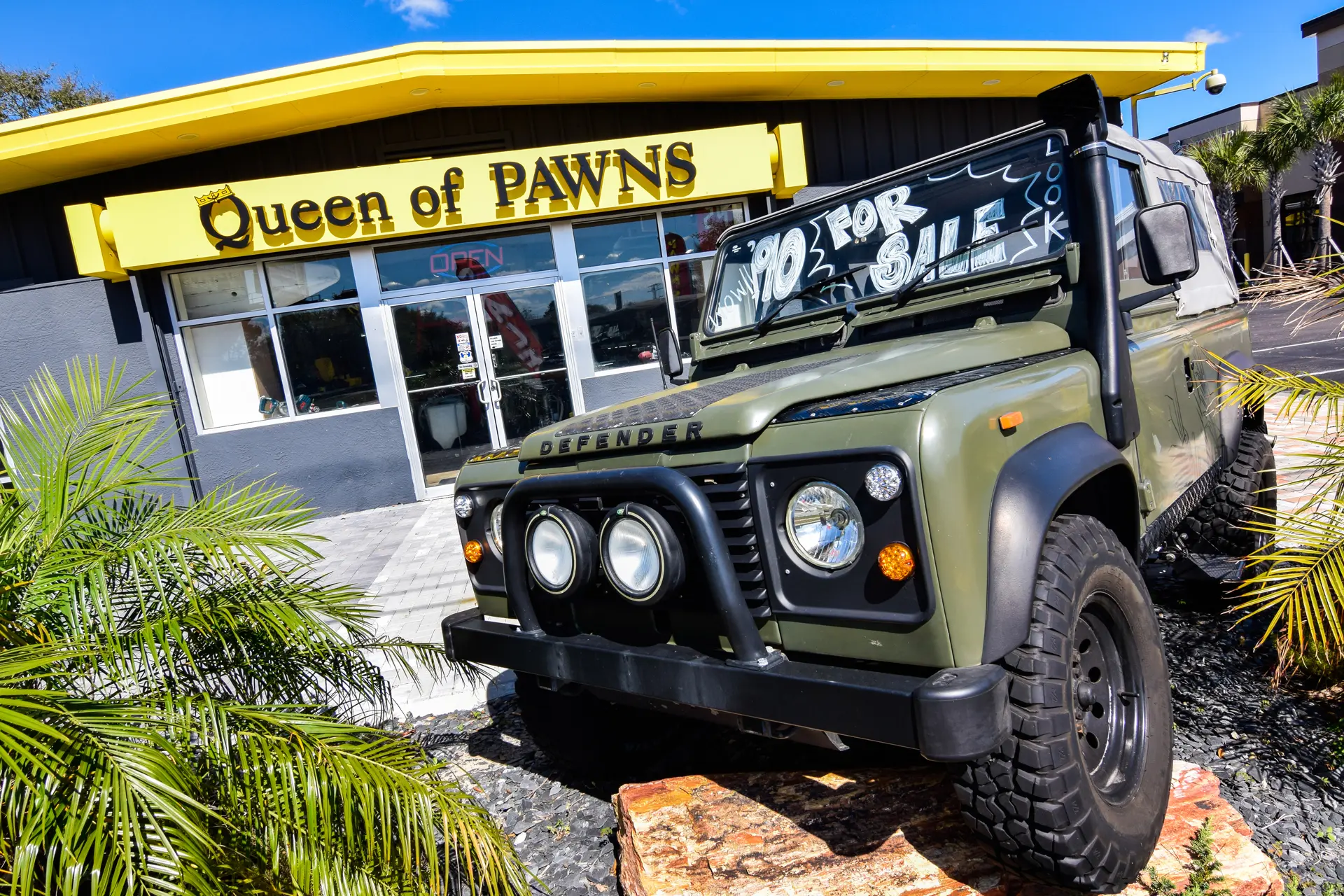 Queen of Pawns team and stores